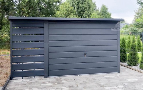 garazenet.pl Garaż Blaszany ID390 3x5 (3).jpg