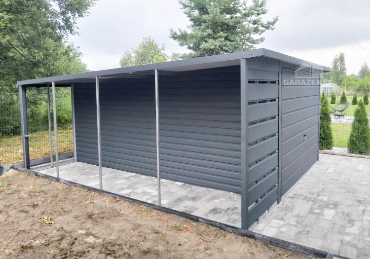 garazenet.pl Garaż Blaszany ID390 3x5 (13).jpg