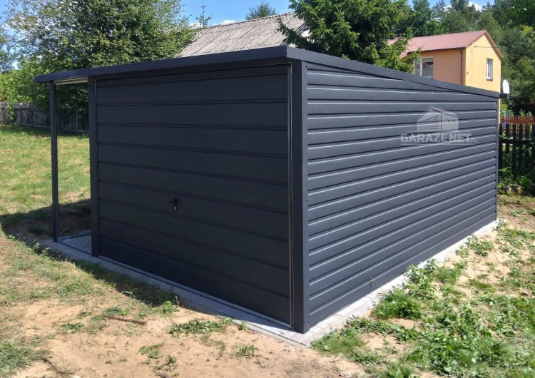 garazenet.pl Garaż Blaszany ID394 3x5 (3).jpg