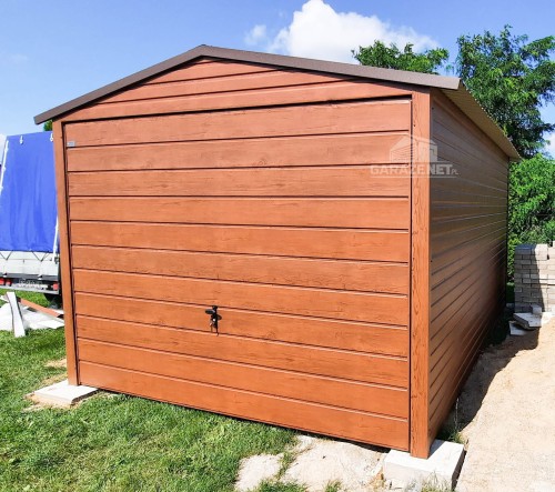 garazenet.pl Garaż Blaszany ID100 3m x 4m (2).JPG
