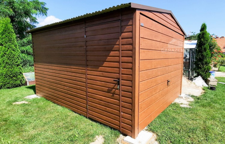 garazenet.pl Garaż Blaszany ID100 3m x 4m (5).JPG