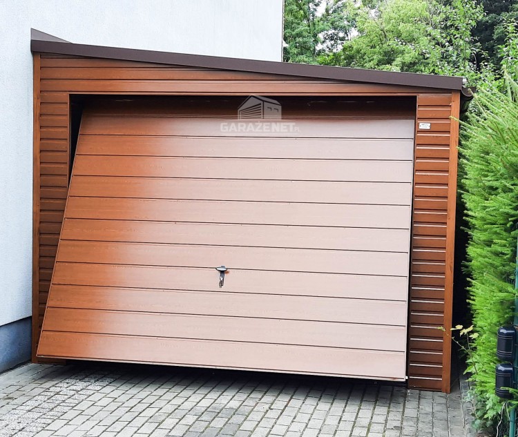 garazenet.pl Garaż Blaszany ID161 3,5m x 6m (6).JPG