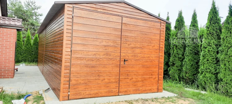 garazenet.pl Garaż Blaszany 3,4m x 7m ID160 (4).JPG