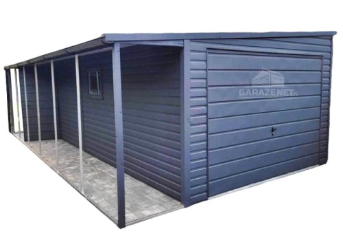 garazenet.pl Garaż Blaszany ID273 3,5x7 (1).jpg