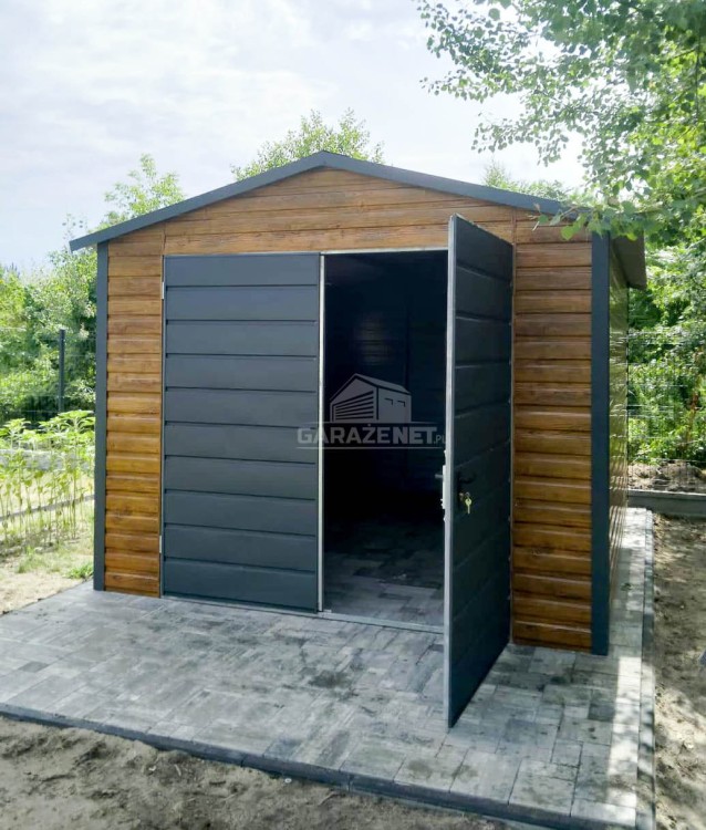 garazenet.pl Garaż Blaszany SCHOWEK ID392 3x5 (4).jpg