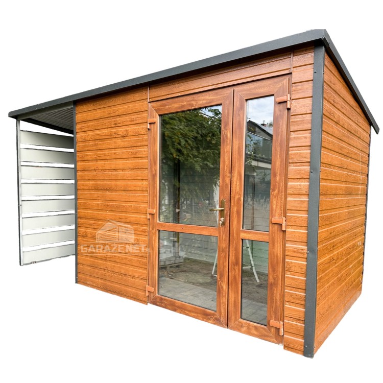 garazenet.pl Garaż Blaszany SCHOWEK  2,5m x 2m TS511 (1).jpg