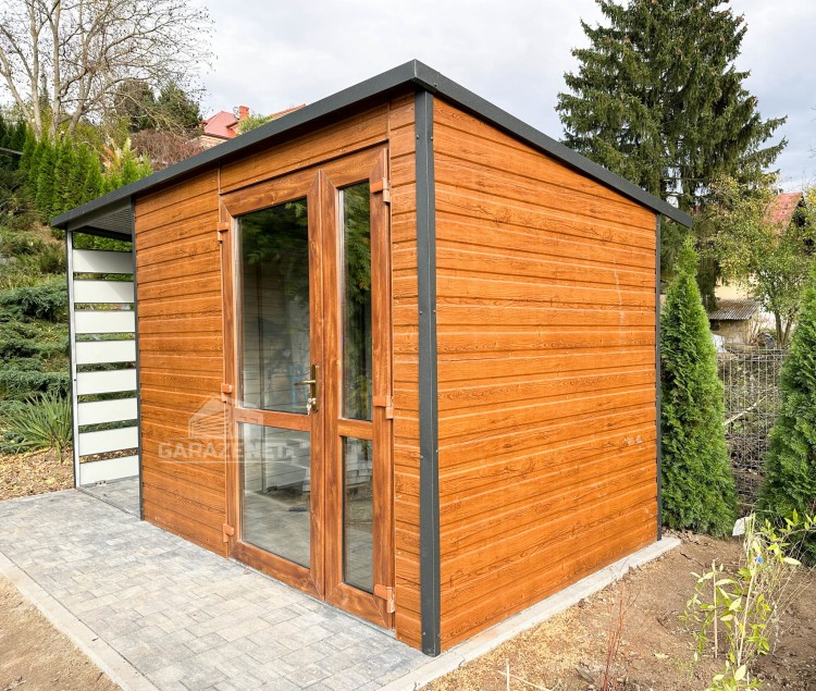 garazenet.pl Garaż Blaszany SCHOWEK  2,5m x 2m TS511 (4).jpg