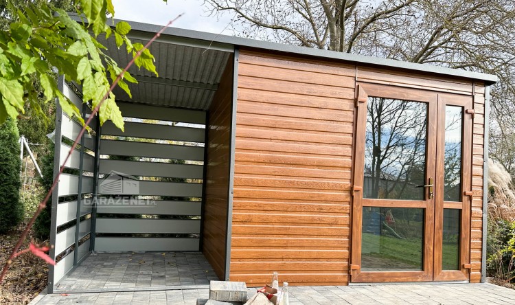 garazenet.pl Garaż Blaszany SCHOWEK  2,5m x 2m TS511 (5).jpg