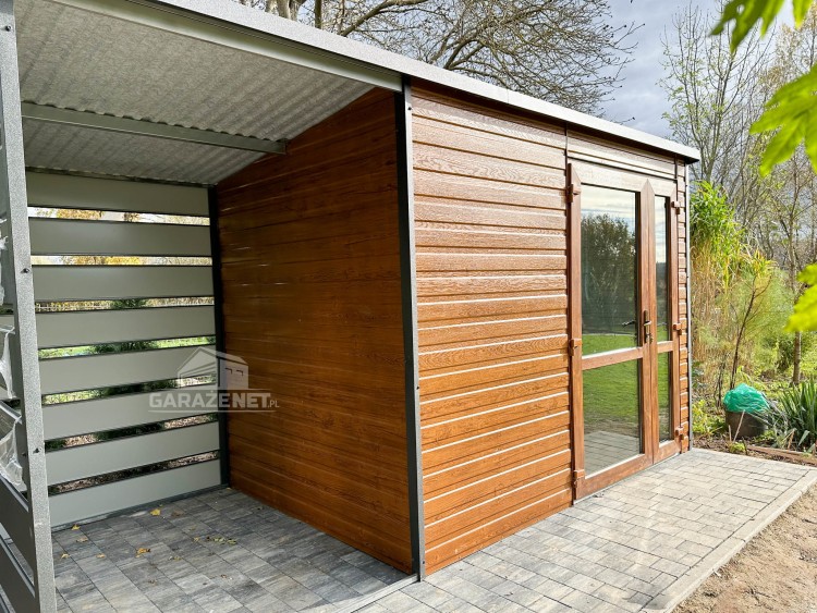 garazenet.pl Garaż Blaszany SCHOWEK  2,5m x 2m TS511 (7).jpg