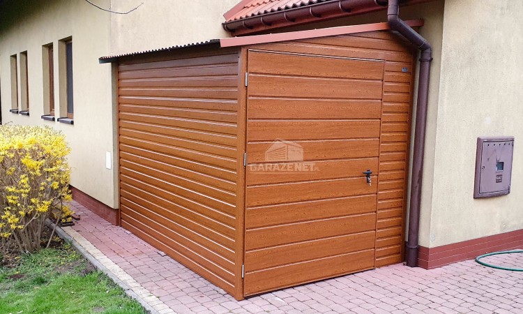 garazenet.pl Garaż Blaszany SCHOWEK  2m x 3m ID410 (5).JPG
