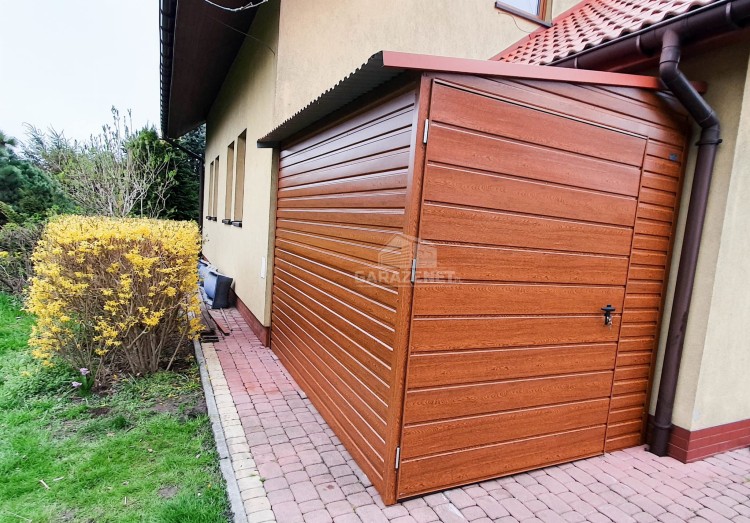 garazenet.pl Garaż Blaszany SCHOWEK  2m x 3m ID410 (6).JPG