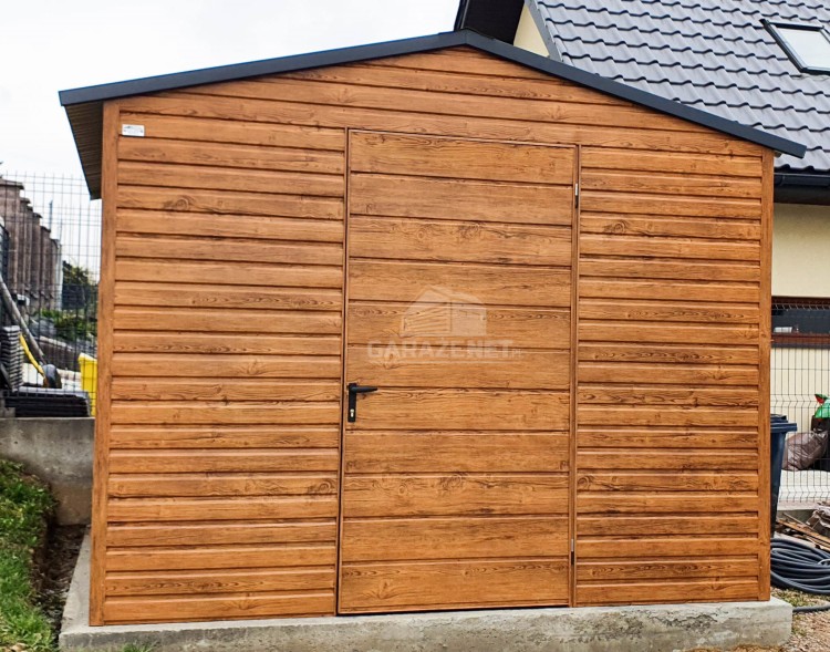 garazenet.pl Garaż Blaszany SCHOWEK ID152 3x3 (14).JPG