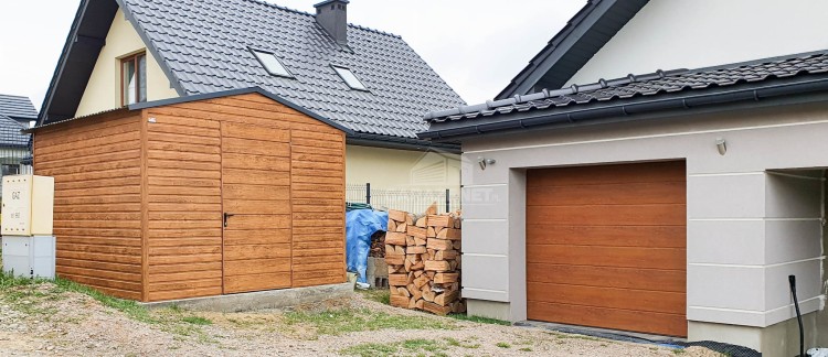 garazenet.pl Garaż Blaszany SCHOWEK ID152 3x3 (22).JPG
