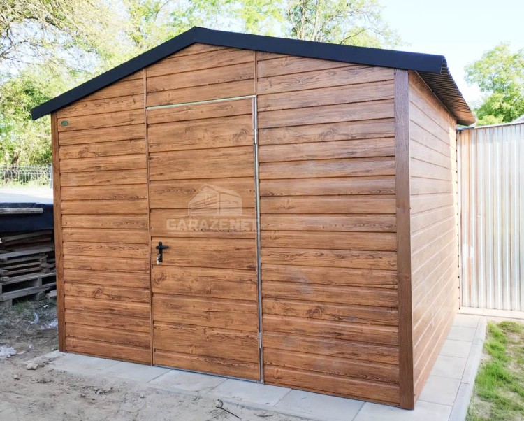 garazenet.pl Garaż Blaszany SCHOWEK ID212 3x3 (2).JPG