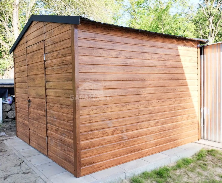 garazenet.pl Garaż Blaszany SCHOWEK ID212 3x3 (6).JPG