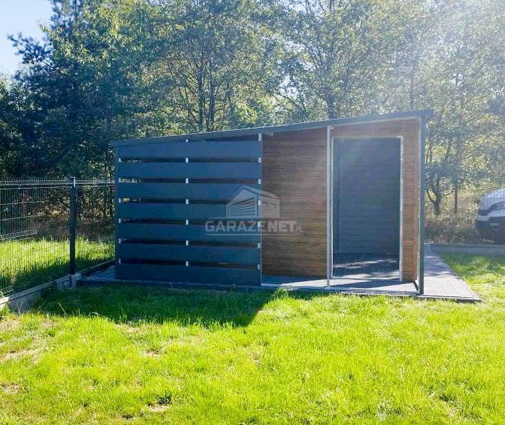 garazenet.pl Garaż Blaszany SCHOWEK ID421 3m x 4m (5).jpg