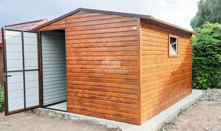 garazenet.pl Garaż Blaszany SCHOWEK ID153 3m x 4m (5).JPG