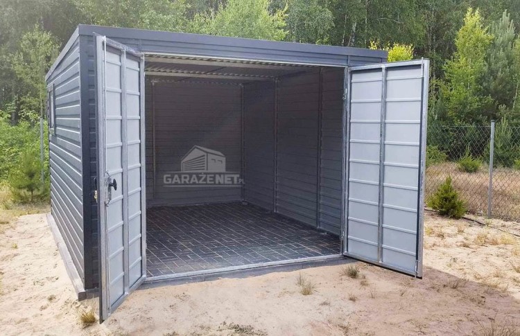 garazenet.pl Garaż Blaszany SCHOWEK ID214 3x4 (2).JPG