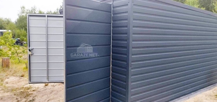 garazenet.pl Garaż Blaszany SCHOWEK ID214 3x4 (3).JPG