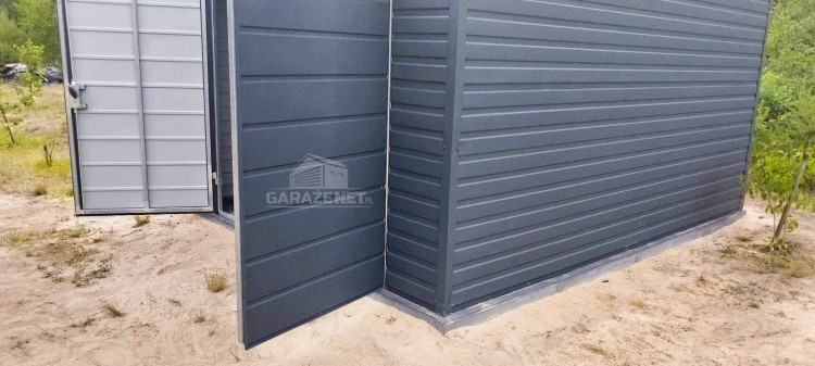 garazenet.pl Garaż Blaszany SCHOWEK ID214 3x4 (4).JPG