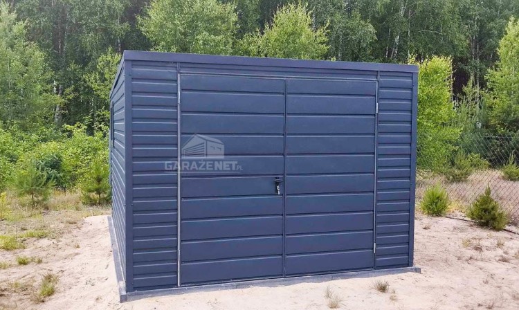 garazenet.pl Garaż Blaszany SCHOWEK ID214 3x4 (5).JPG