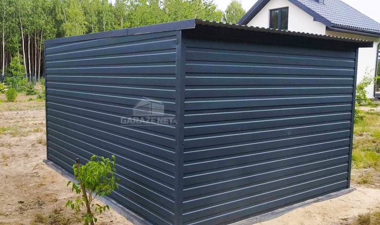 garazenet.pl Garaż Blaszany SCHOWEK ID214 3x4 (6).JPG