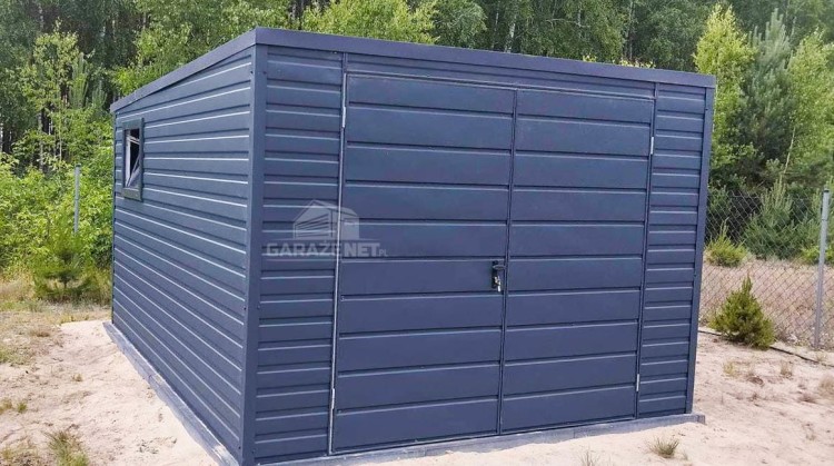 garazenet.pl Garaż Blaszany SCHOWEK ID214 3x4 (7).JPG