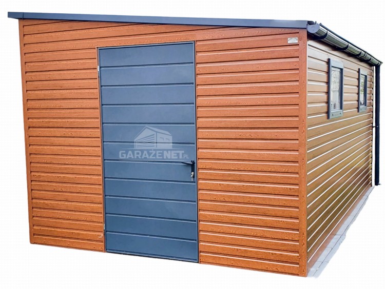 garazenet.pl Garaż Blaszany SCHOWEK 3m x 6m ID184 (5).jpg