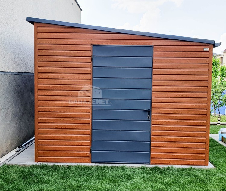 garazenet.pl Garaż Blaszany SCHOWEK 3m x 6m ID184 (2).JPG