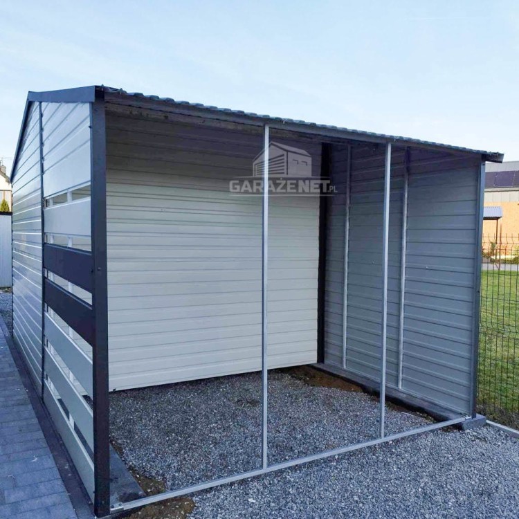 garazenet.pl Garaż Blaszany SCHOWEK ID426 3x3 (4).jpg