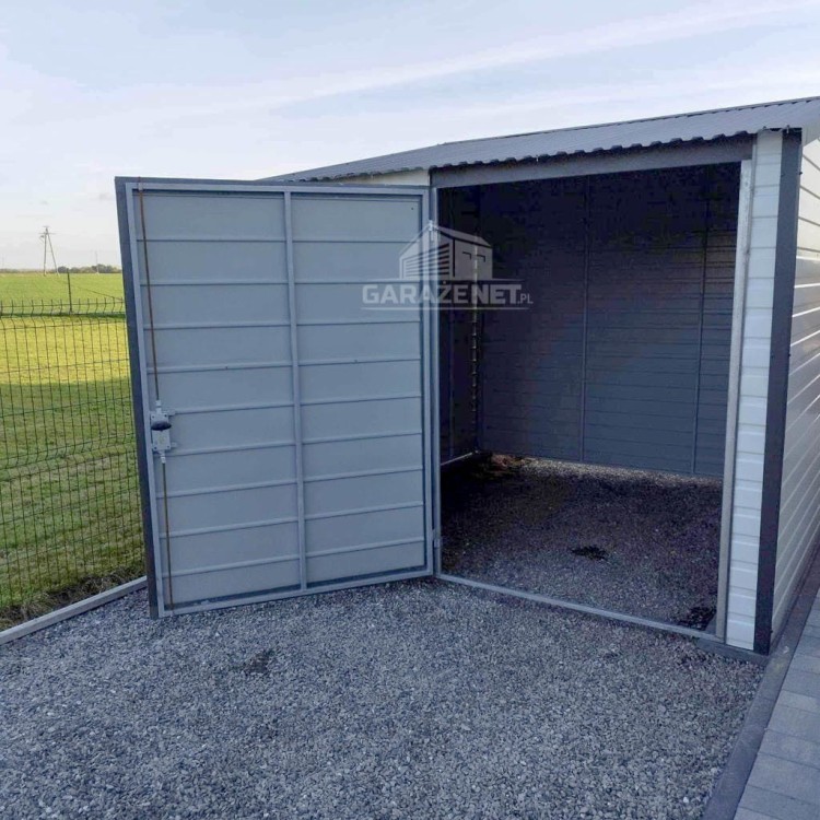 garazenet.pl Garaż Blaszany SCHOWEK ID426 3x3 (6).jpg