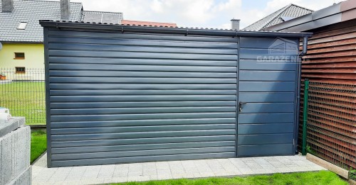 garazenet.pl Garaż Blaszany SCHOWEK ID177 4m x 3m (2).JPG