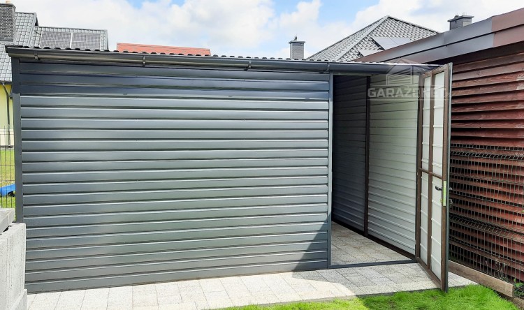 garazenet.pl Garaż Blaszany SCHOWEK ID177 4m x 3m (3).JPG