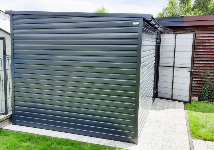 garazenet.pl Garaż Blaszany SCHOWEK ID177 4m x 3m (6).JPG