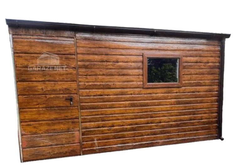 garazenet.pl Garaż Blaszany SCHOWEK ID257 4x3 (1).JPG