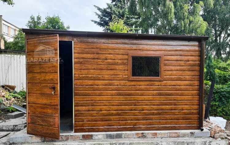 garazenet.pl Garaż Blaszany SCHOWEK ID257 4x3 (2).JPG