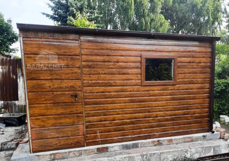 garazenet.pl Garaż Blaszany SCHOWEK ID257 4x3 (3).JPG
