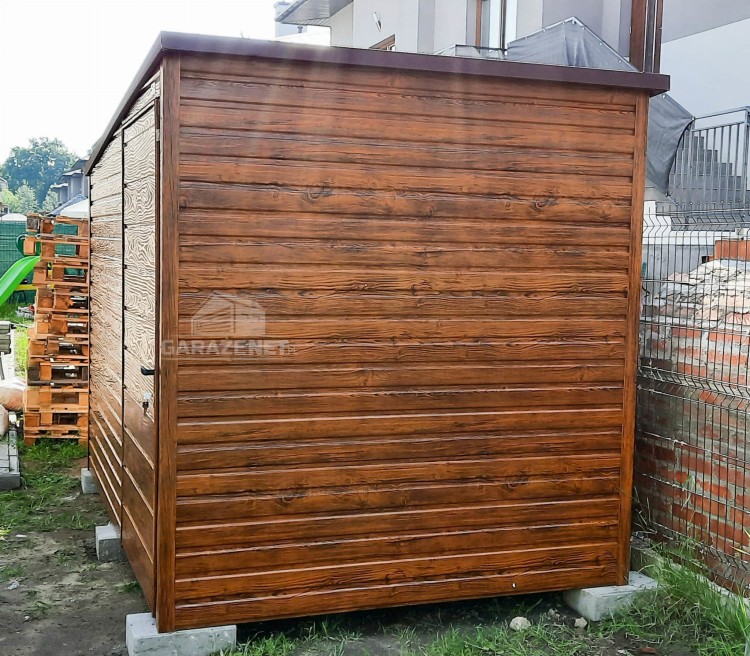 garazenet.pl Garaż Blaszany SCHOWEK  3m x 2,5m ID151 (14).JPG