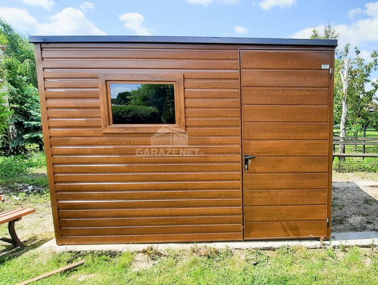 garazenet.pl Garaż Blaszany SCHOWEK 3m x 5m ID154 (2).JPG