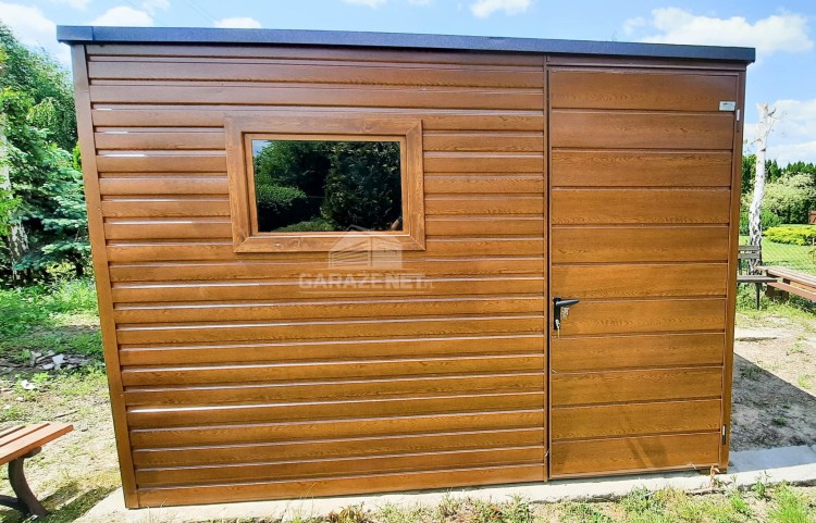 garazenet.pl Garaż Blaszany SCHOWEK 3m x 5m ID154 (3).JPG