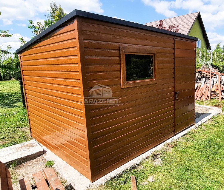 garazenet.pl Garaż Blaszany SCHOWEK 3m x 5m ID154 (4).JPG