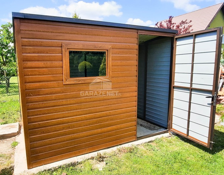 garazenet.pl Garaż Blaszany SCHOWEK 3m x 5m ID154 (5).JPG