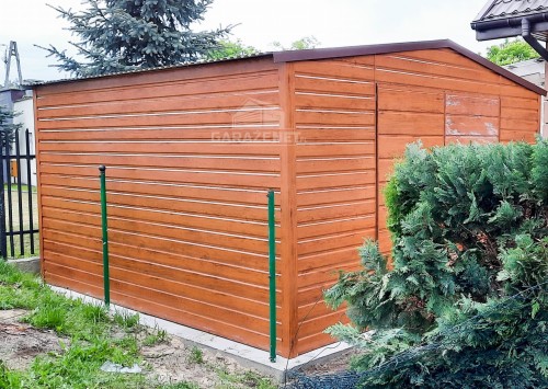 garazenet.pl Garaż Blaszany SCHOWEK ID257 4x3 (1).JPG