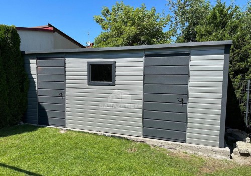 garazenet.pl Garaż Blaszany SCHOWEK 3,5m x 3m  ID282 3,5x3 (2).jpg