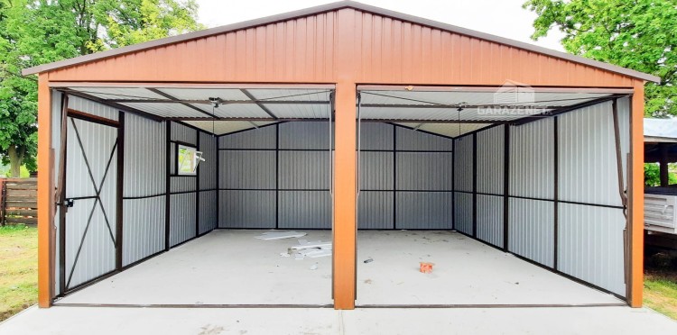 garazenet.pl Garaż Blaszany ID395 6m x 5m (4).JPG