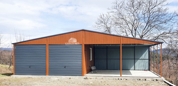 garazenet.pl Garaż Blaszany  12m x 6m ID140 (6).JPG