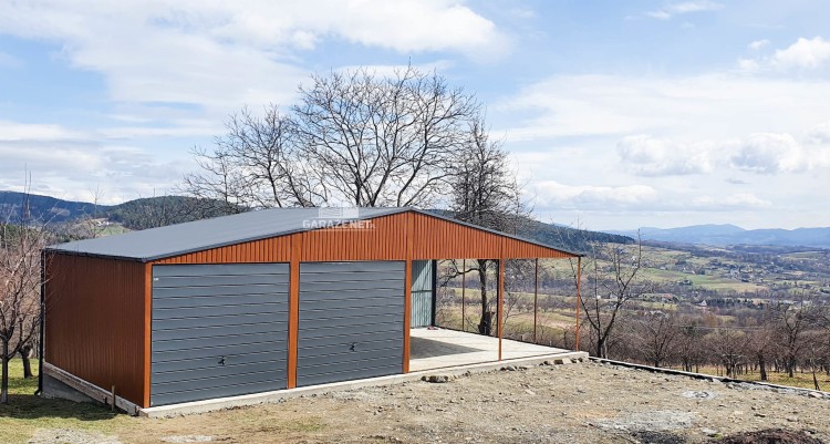 garazenet.pl Garaż Blaszany  12m x 6m ID140 (8).JPG
