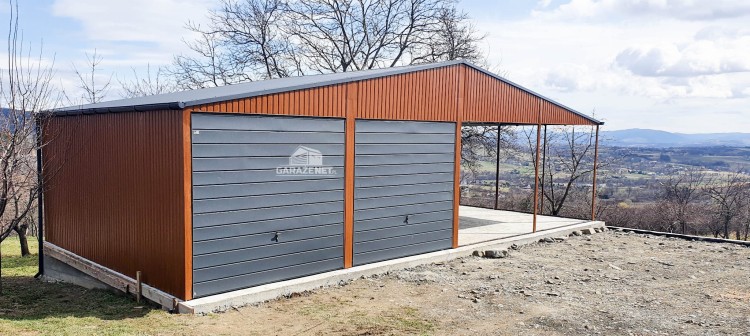 garazenet.pl Garaż Blaszany  12m x 6m ID140 (9).JPG