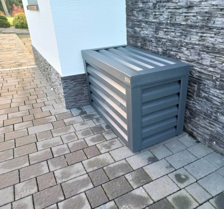 Osłona klimatyzatora - pompy ciepła 70x40x60 cm antracyt ID452 TS545 TKD159 (6).jpg