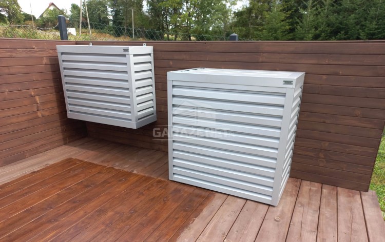 Osłona klimatyzatora - pompy ciepła 70x40x130 cm biały ID453 TS546 TKD160 (3).jpg